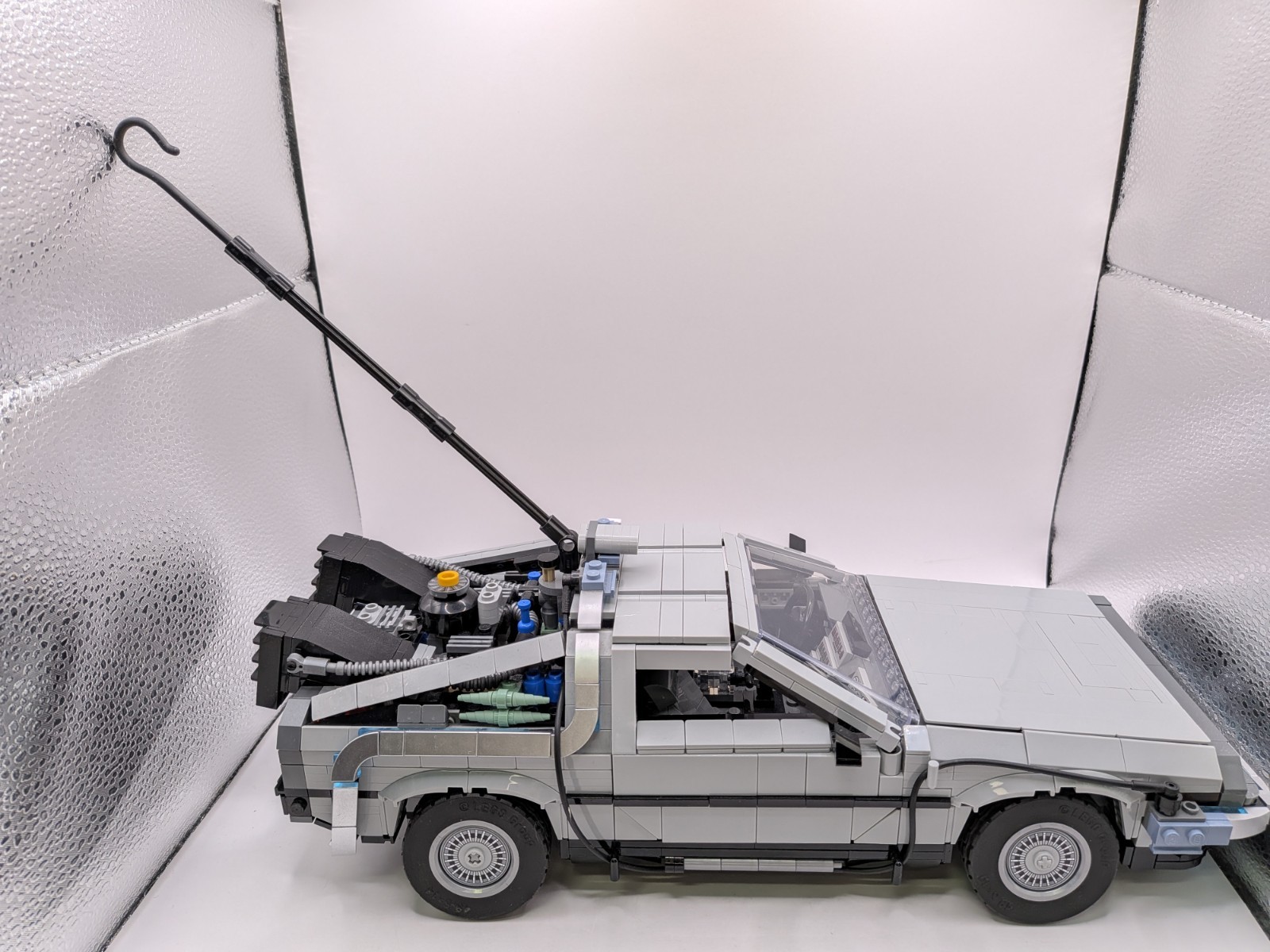 LEGO Icons: Back to the Future Time Machine (10300) - Incomplete Please Read