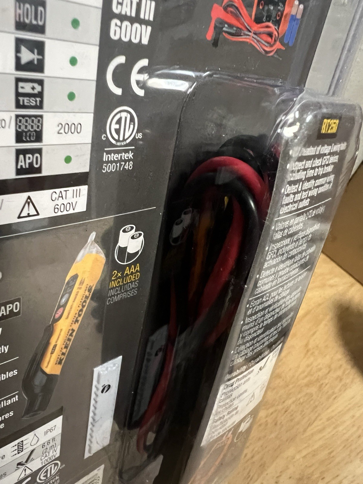 Klein Tools Multimeter, Voltage Tester and Outlet Tester Premium Electrical Tool