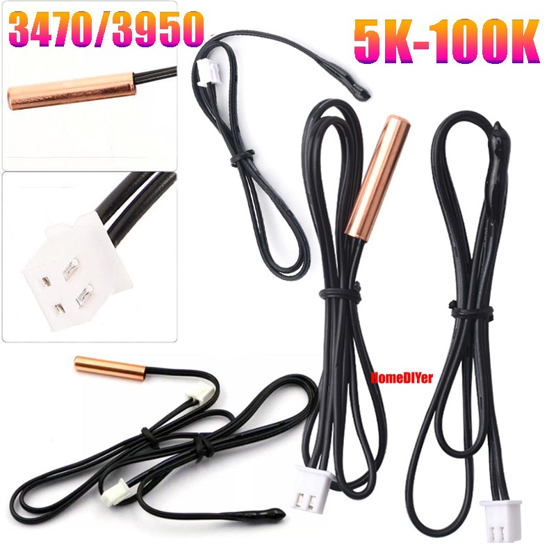 5K 10K 15K 20K 25K 50K 100K Air Conditioning Temperature Sensor Cooper/Glue Head