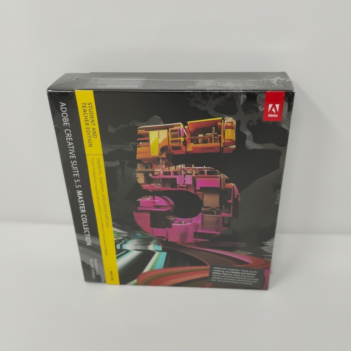 Adobe Creative Suite 5.5 Master Collection Mac OS Student & Teacher Edition NEW