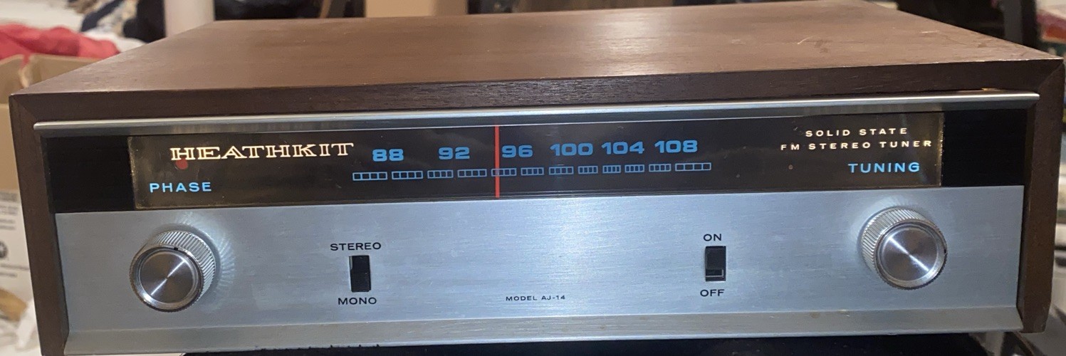 Heathkit Model AJ-14 Vintage Stereo FM Tuner Tested