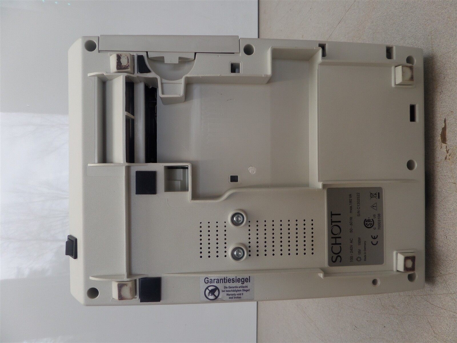 Schott KL 1500 HAL Light Source No Light Guide