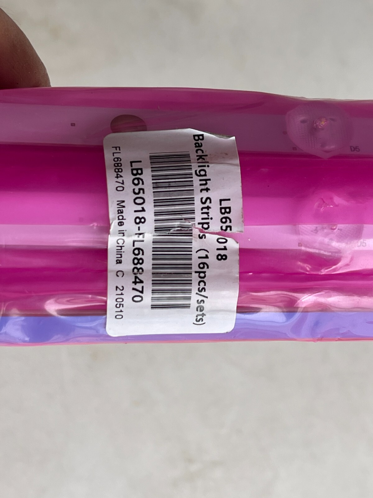 Led Backlight Strips LB65018-FL6888470 16 Pieces Set LB65018