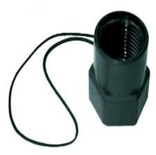 Marine Sports DIN Reg Female Dust Cap Black