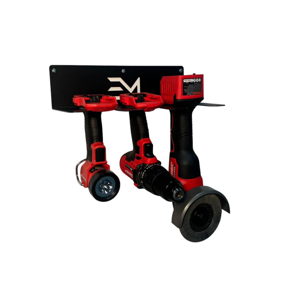 3-Slot Drill Organizer compatible with Bauer