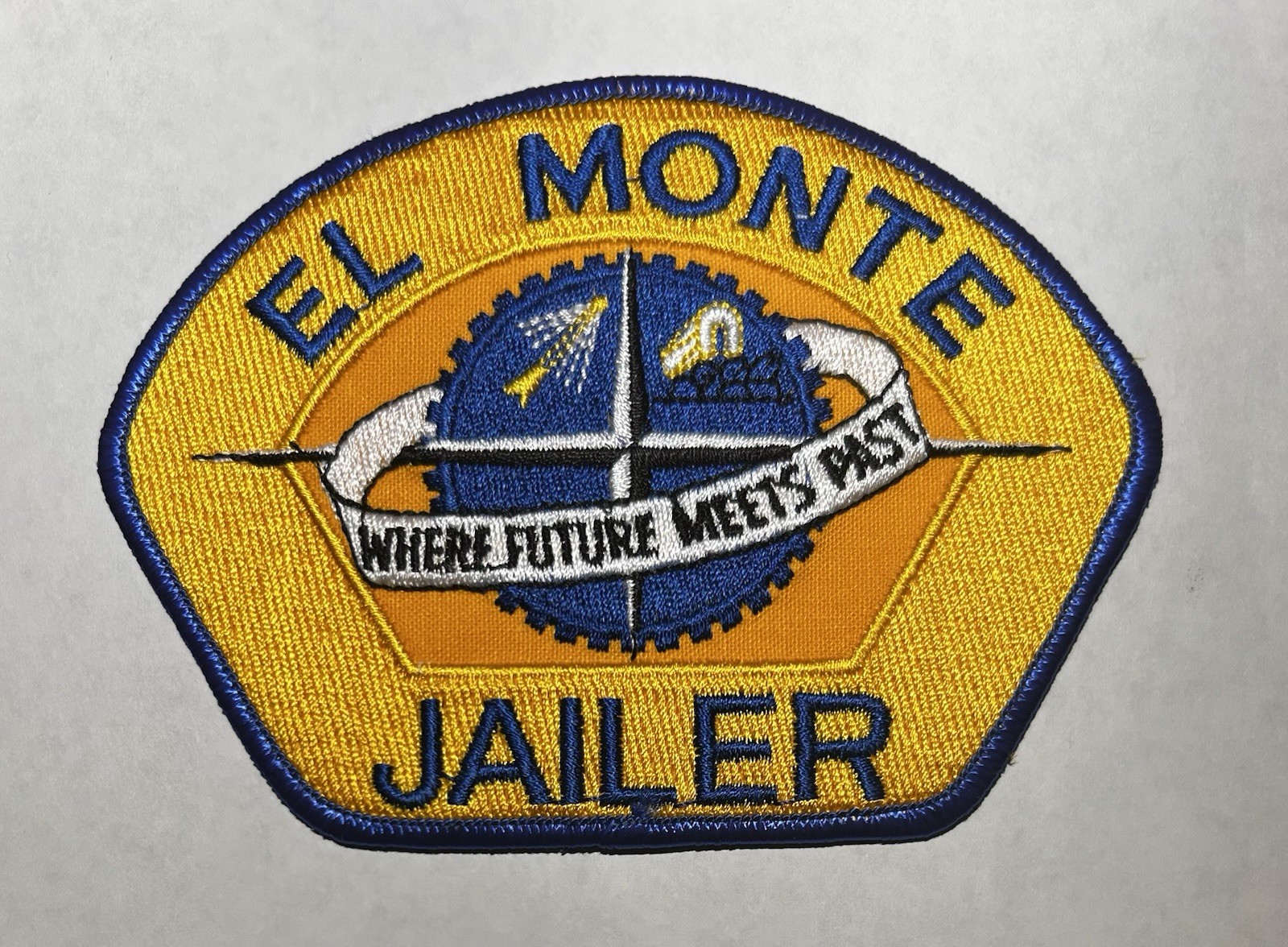 CA CALIFORNIA EL MONTE POLICE JAILER CORRECTIONS PATCH LOS ANGELES COUNTY #PDD7