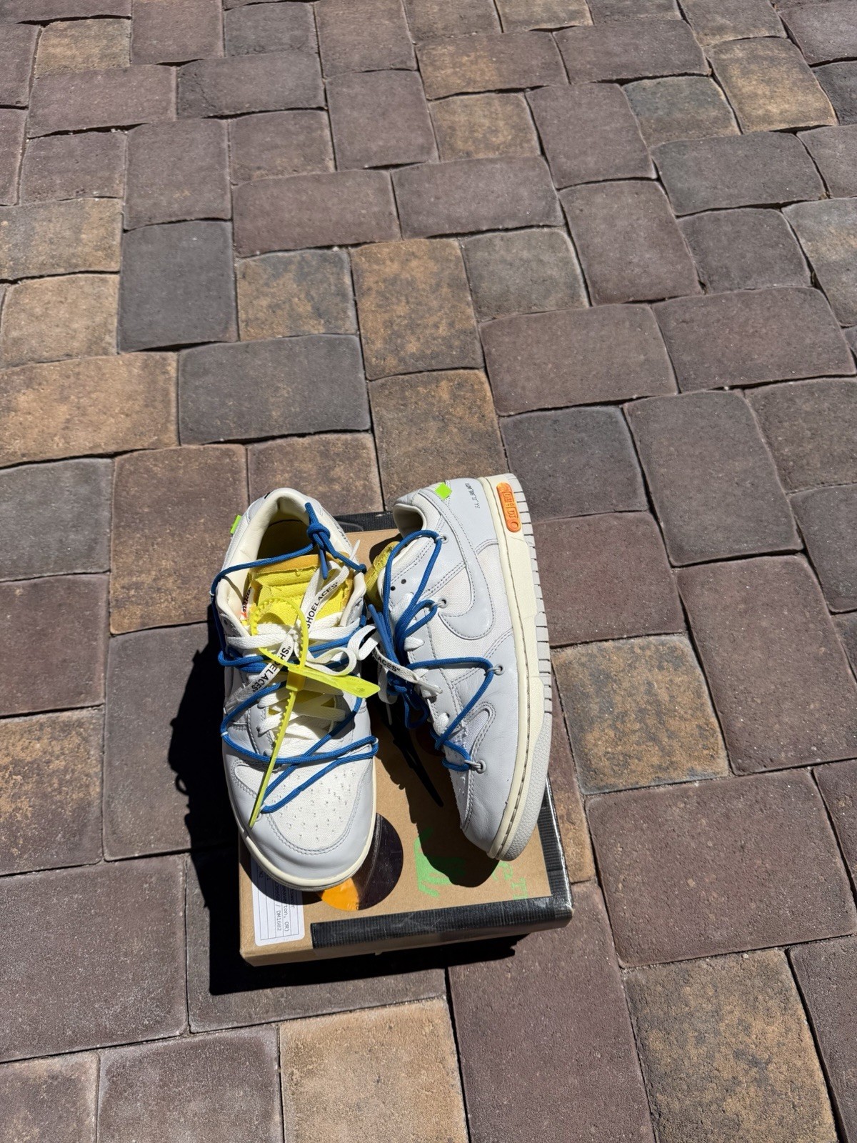 Size 10 - Off-White x Nike Dunk Low Lot 10 of 50