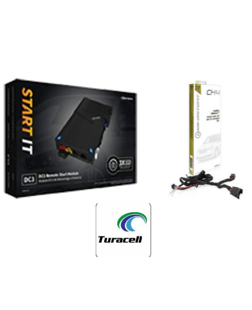 Firstech FT-DC3-LC Remote Start System w/ Harness For Dodge Caravan 2008-2010
