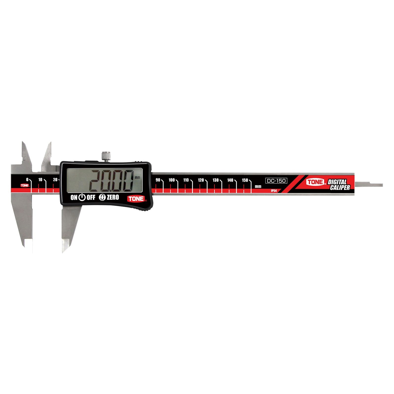 TONE Digital Caliper DC-150 Total length 235mm Maximum opening 150mm