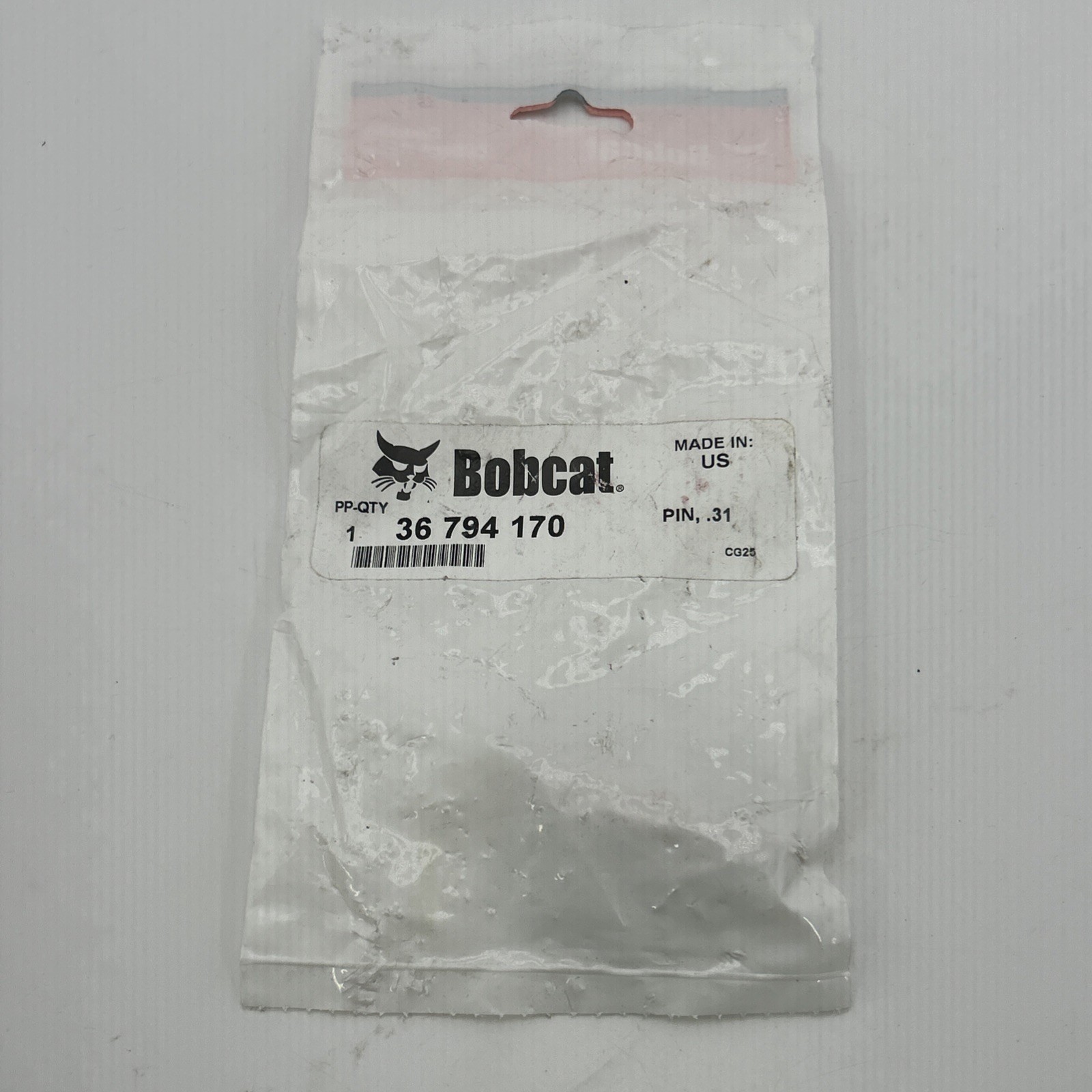 36794170  GENUINE BOBCAT  LYNCH PIN  .31 Inch  QTY of 1   36 794 170