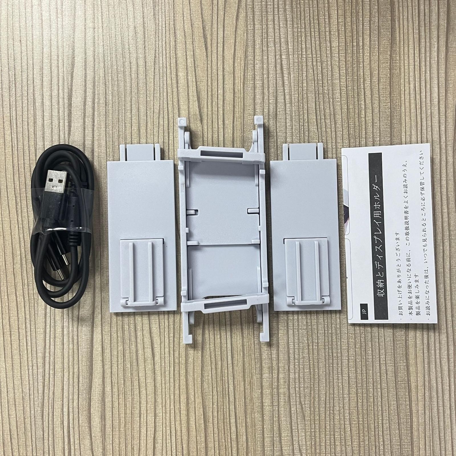 Controller Storage Holder Headset Organize Bracket+Charging Cable for PS5 PS VR2