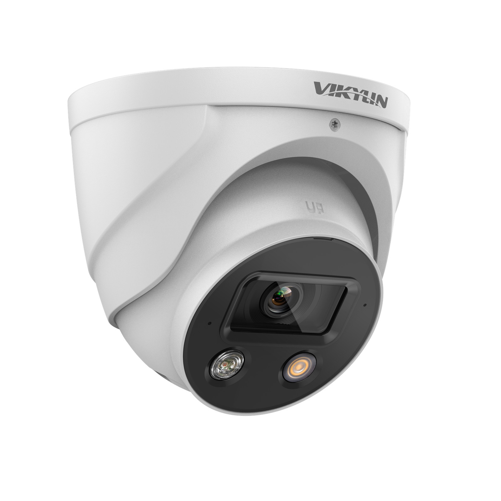 Vikylin 8MP Dual Light Eyeball IP Camera Red Blue Active Deterrence Mic Speaker