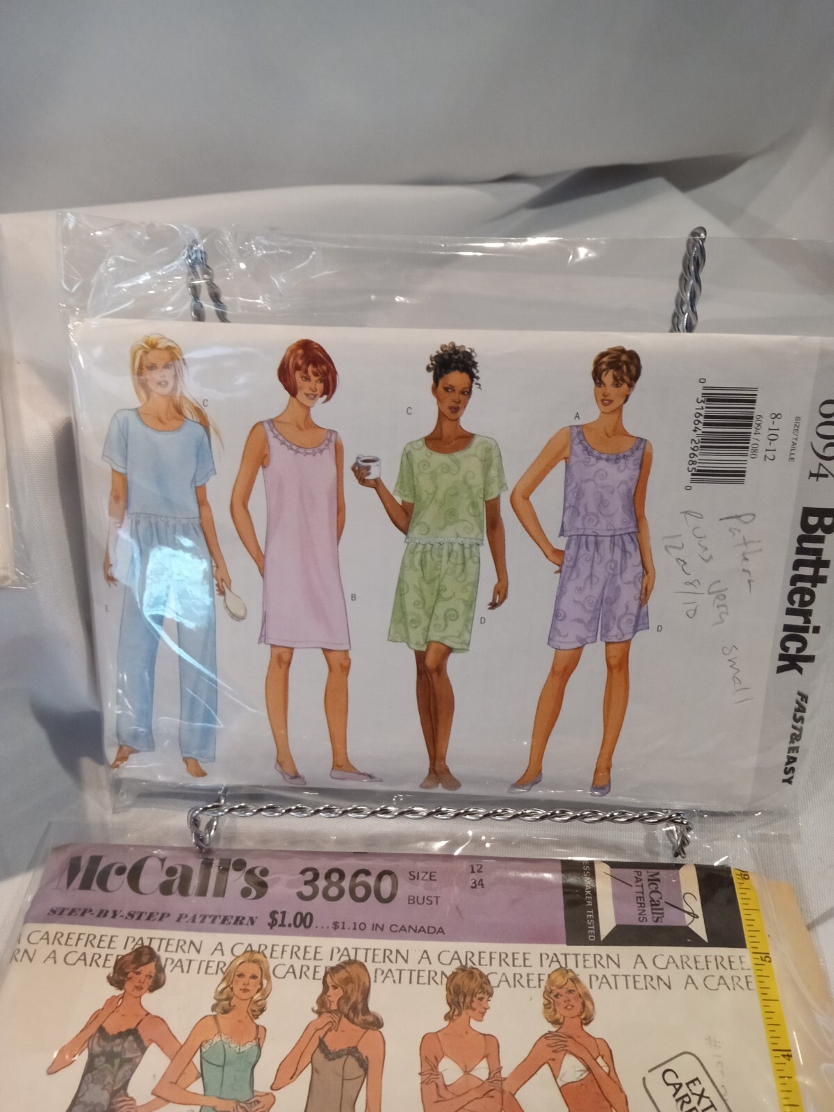 Pajamas, Slips, Robes, Vests & Accessory Sewing Patterns for Women