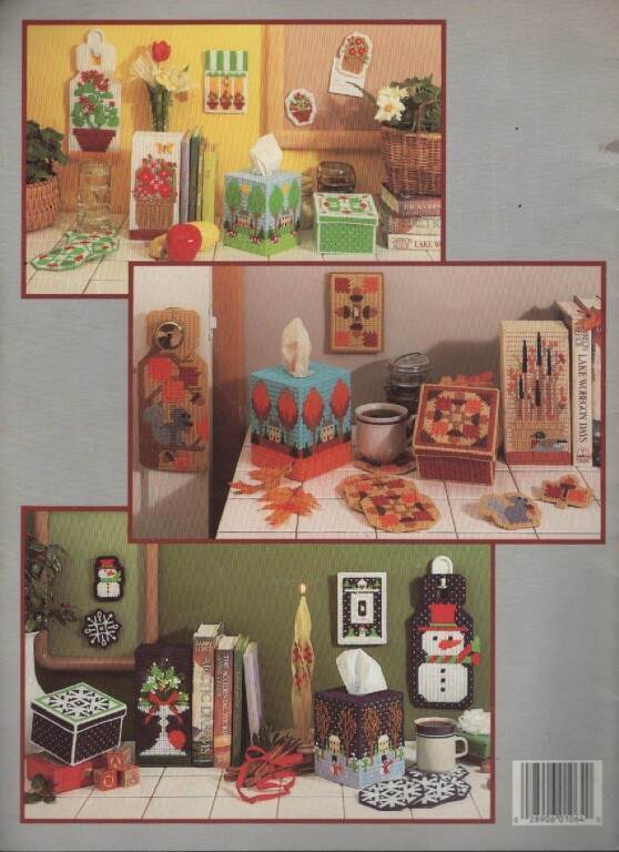 OOP!!! FOUR SEASONS IN PLASTIC CANAS MAGNETS/TISSUE COVERS/MORE!!!