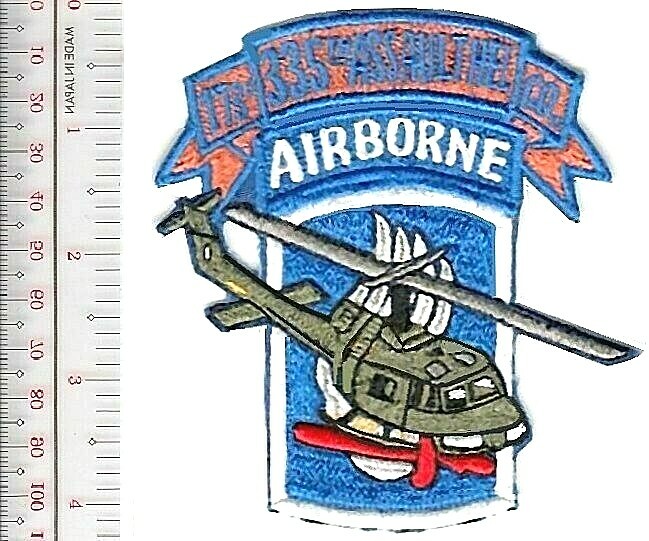 US Army 173rd Airborne Infantry Brigade 335th Assault Helicopter NO TARIFF