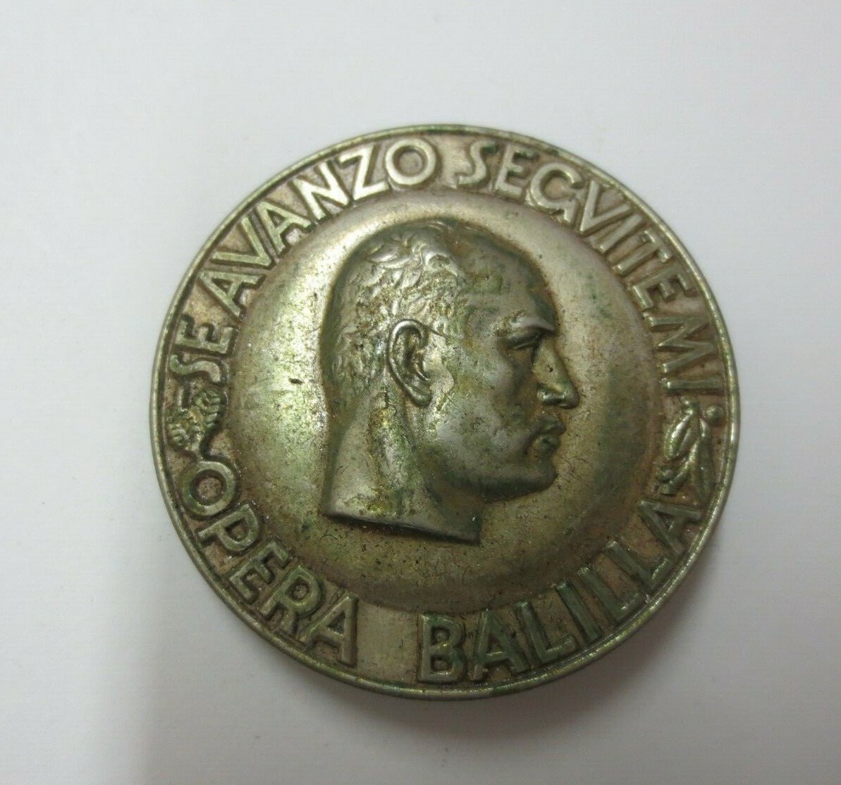 WWII Italian Fascist Pin/Badge