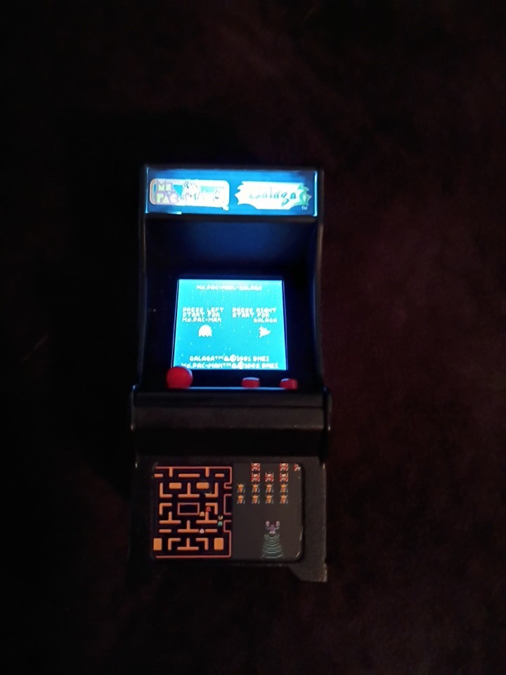Super Impulse Tiny Arcade Cracker Barrel Ms. Pac-Man Galaga Combo 2018