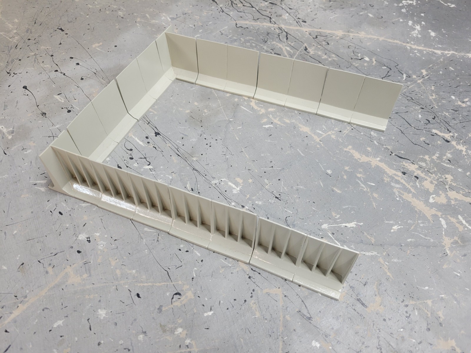 1/64 Custom scratch built Resin 10 Piece Bunker Silo