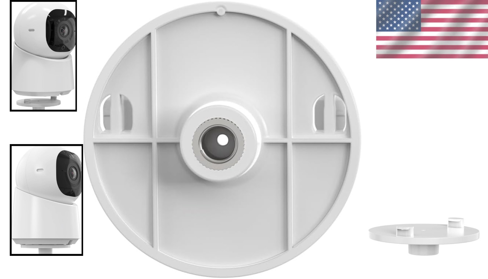 Eufy Indoor Cam Adapter: 1/4 Inch-20 Threaded Mounting Solution for Versatility