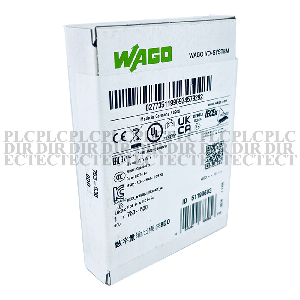 New WAGO 753-530 Profibus DP Module