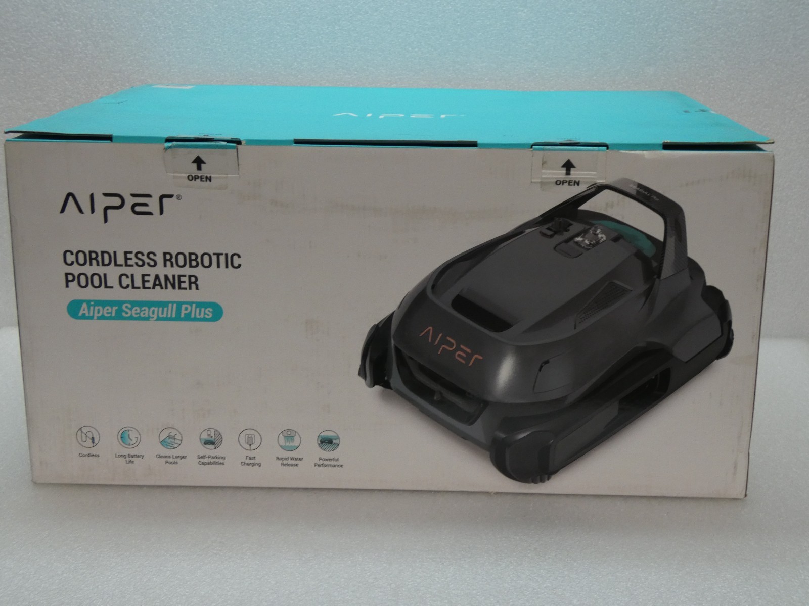 NEW Aiper Seagull Plus for Above Ground Pool Cordless Robotic Pool Cleaner