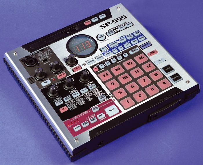 Roland SP-555 Creative Sampler with Performance Effects used Japan F/S