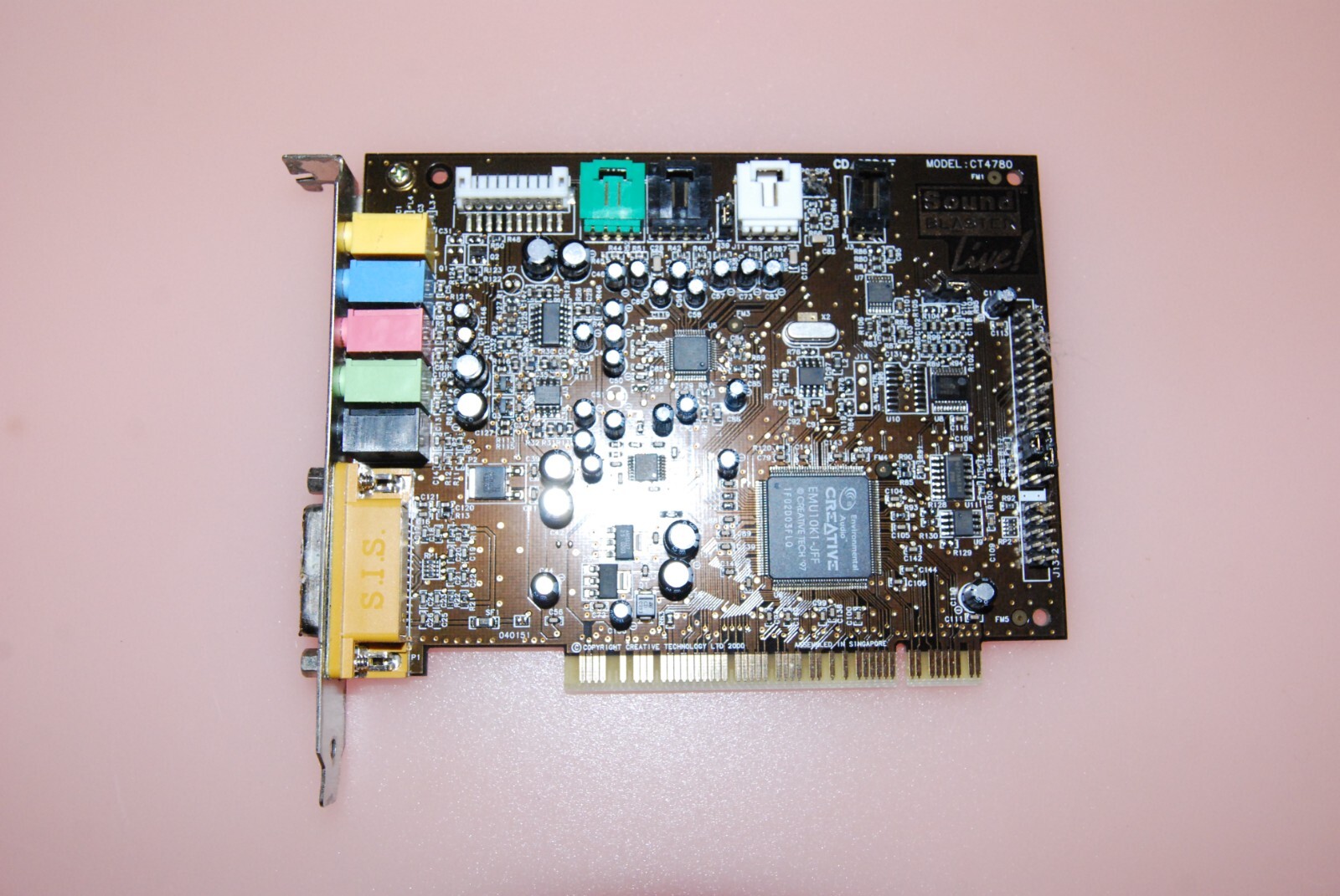 Soundblaster Live! PCI sound card CT4780