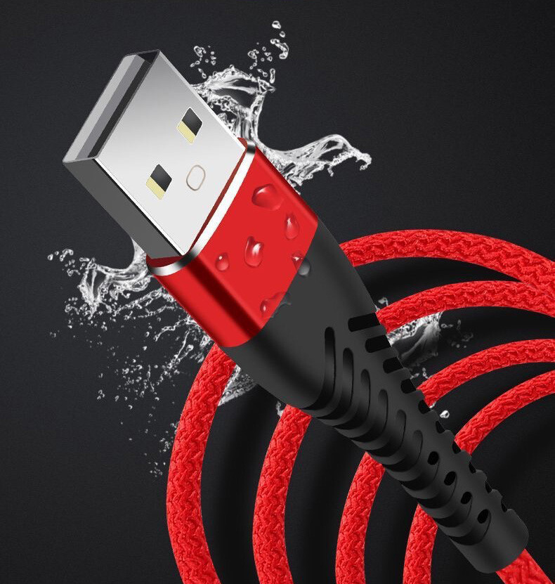 Heavy Duty Micro USB Fast Charger Charging Cable Cord For Samsung Android HTC LG