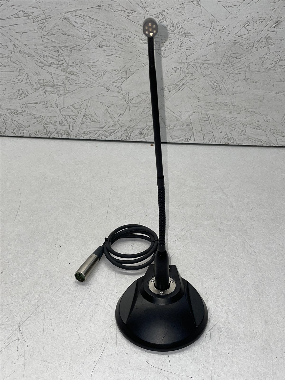 AUDIX MG12 CONDENSER CABLE PROFESSIONAL MICROPHONE W/ GALAXY AUDIO SM-BS BASE