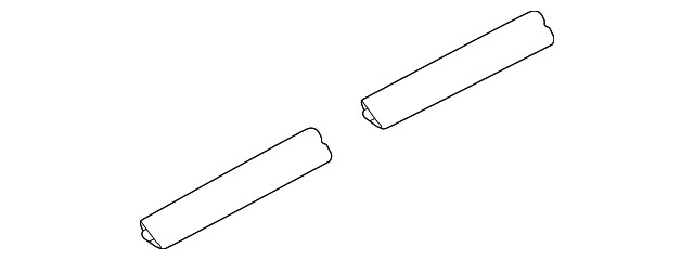 Genuine Nissan Roof Luggage Carrier Side Rail Cap 73871-5AA0B