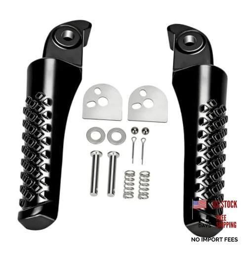Mini Bike Foot Pegs Kit Replacement for Coleman Minibike CT200U CT200U black
