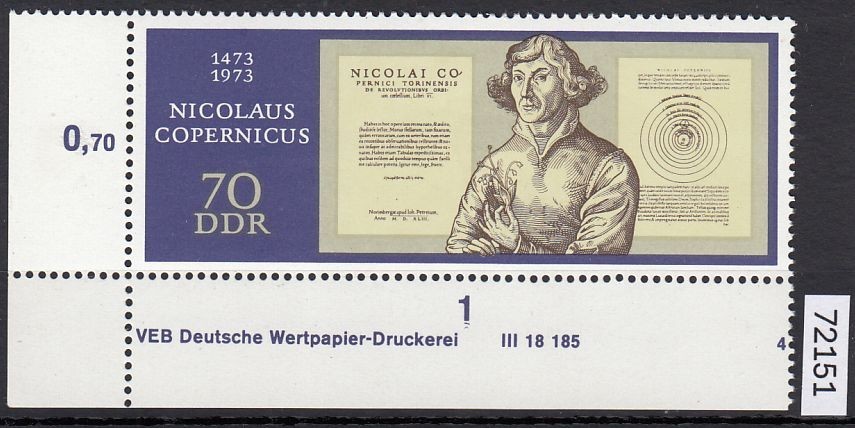 GDR 1973, Mich.-No.: 1828 ** DV FNr. 4