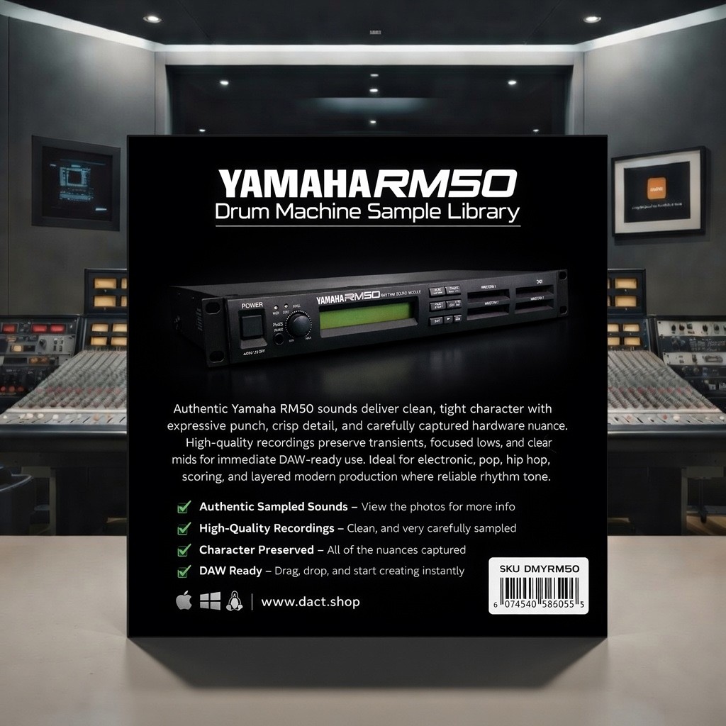 Yamaha RM50 Drum Machine Sample Library