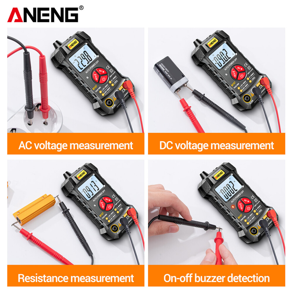 Digital Electrical Tester Smart Multimeter Automatic Multitester Equipment New