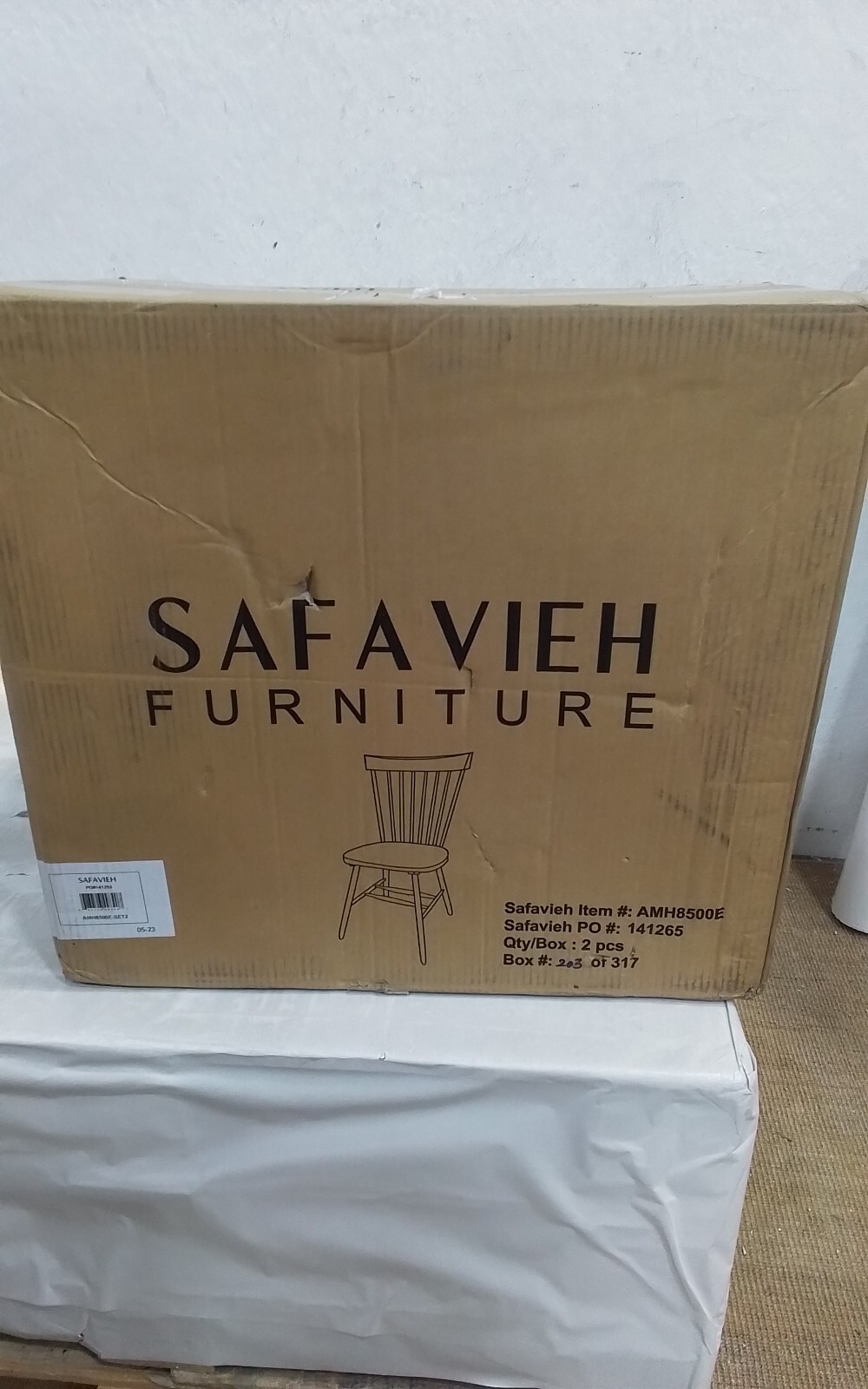 Safavieh PARKER SPINDEL SIDE CHAIR, Reduced Price 2172730680 AMH8500E