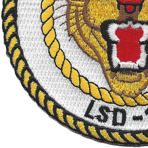 USS Catamount LSD-17 Dock Landing Ship Patch