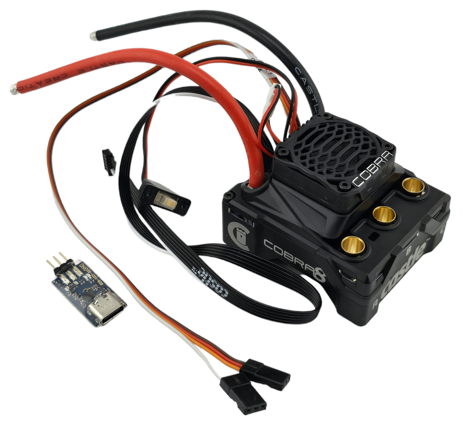 NEW Castle Creations Cobra 8 25.2V Waterproof Speed Control ESC for 1/8 Scale