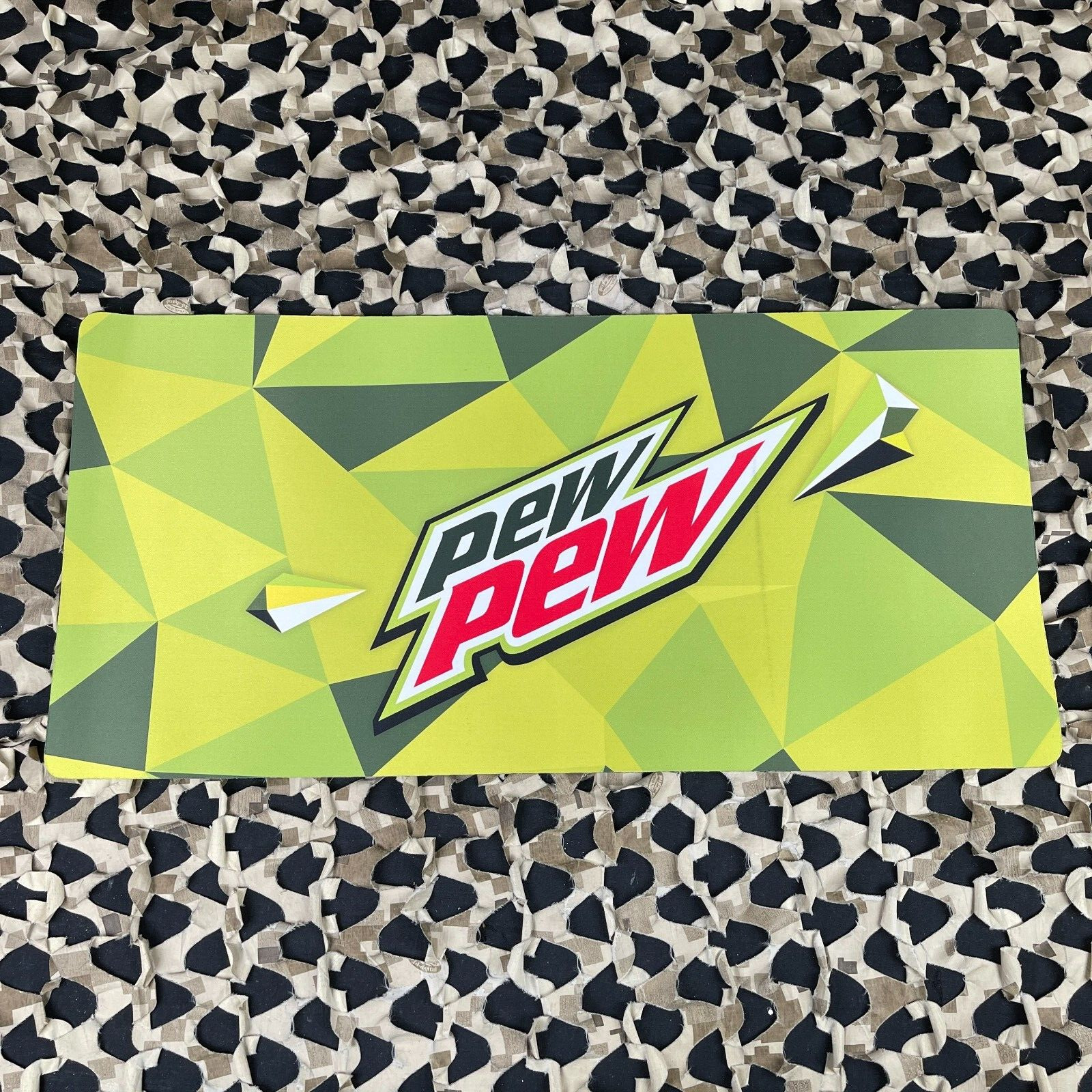 NEW Exalt V2 Paintball Tech Mat - Medium - Pew Pew Lime