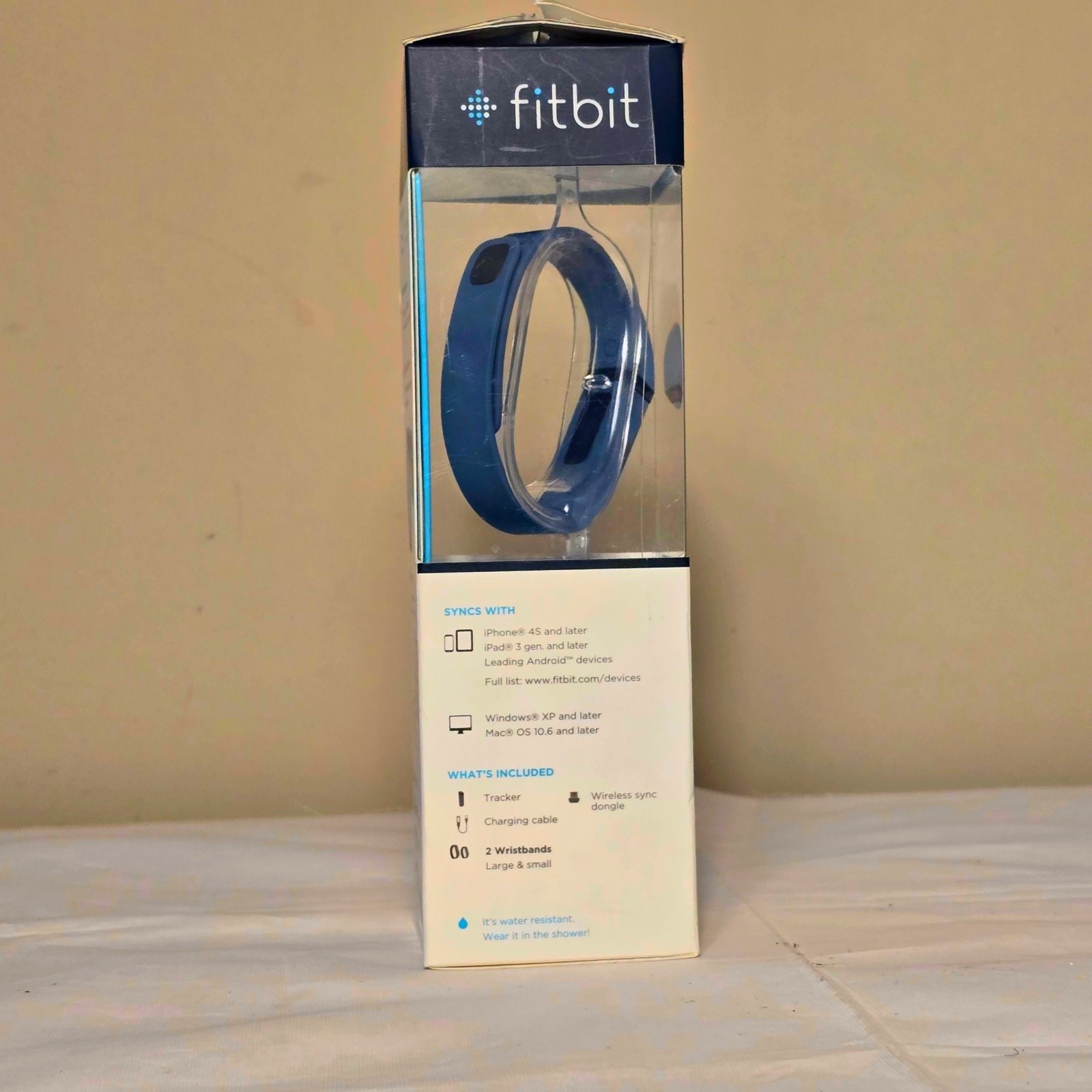Fitbit Flex wireless teal wristband, new in box