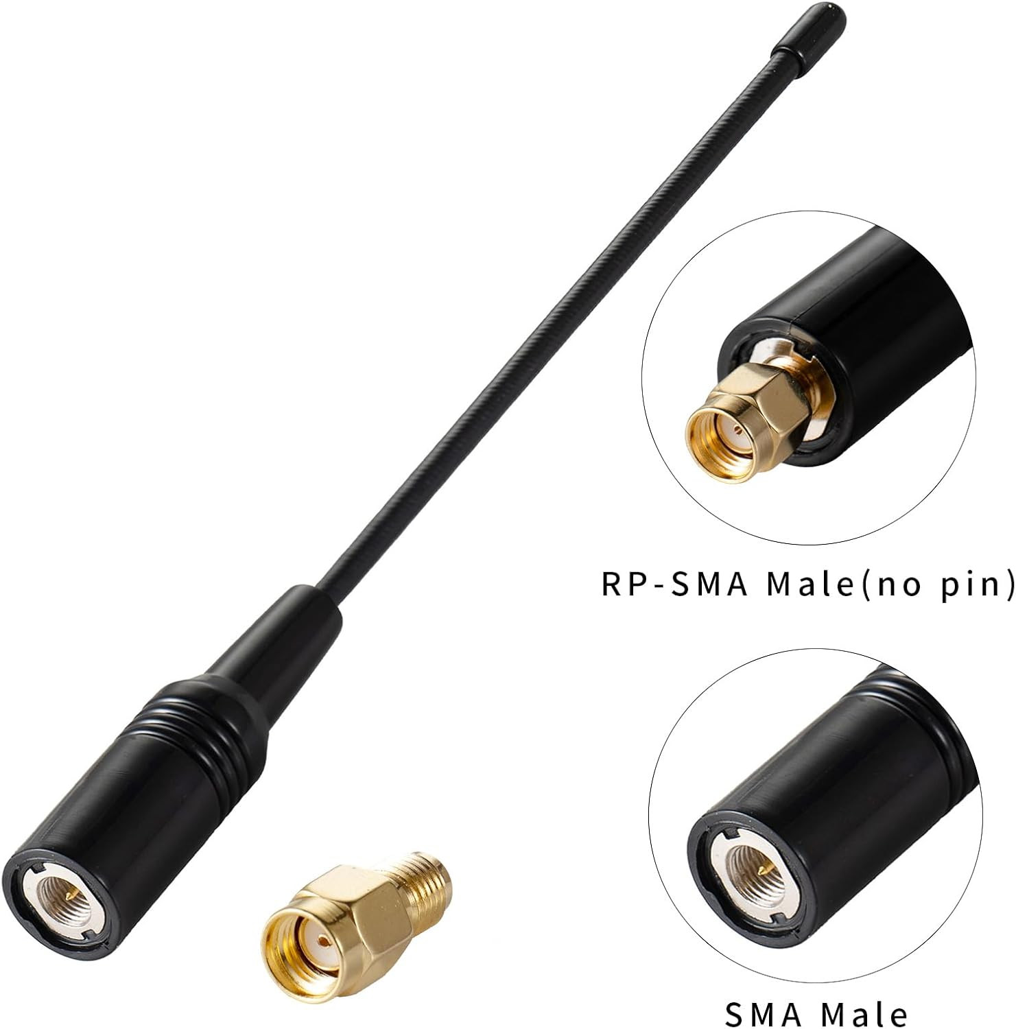 Soft Whip Cellular Trail Camera Replacement Antenna Compatible with Covert Spart