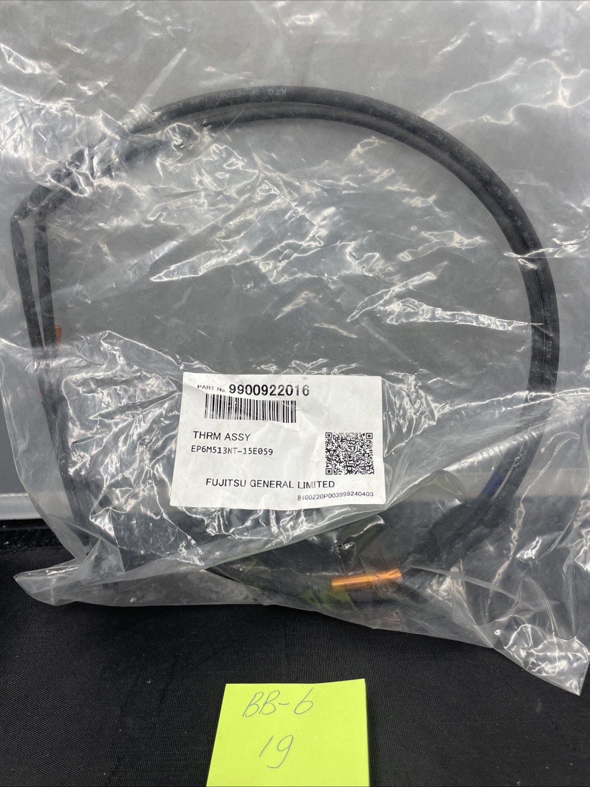 FUJITSU K9900922016 aka 9900922016 THERMISTOR EP6M513NT-15E059