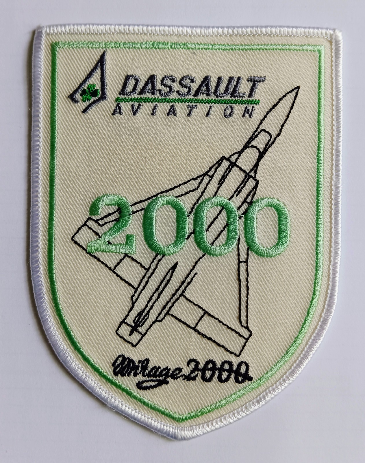 Hellenic Air Force MIRAGE 2000 Dassault Aviation 2000 hours award patch