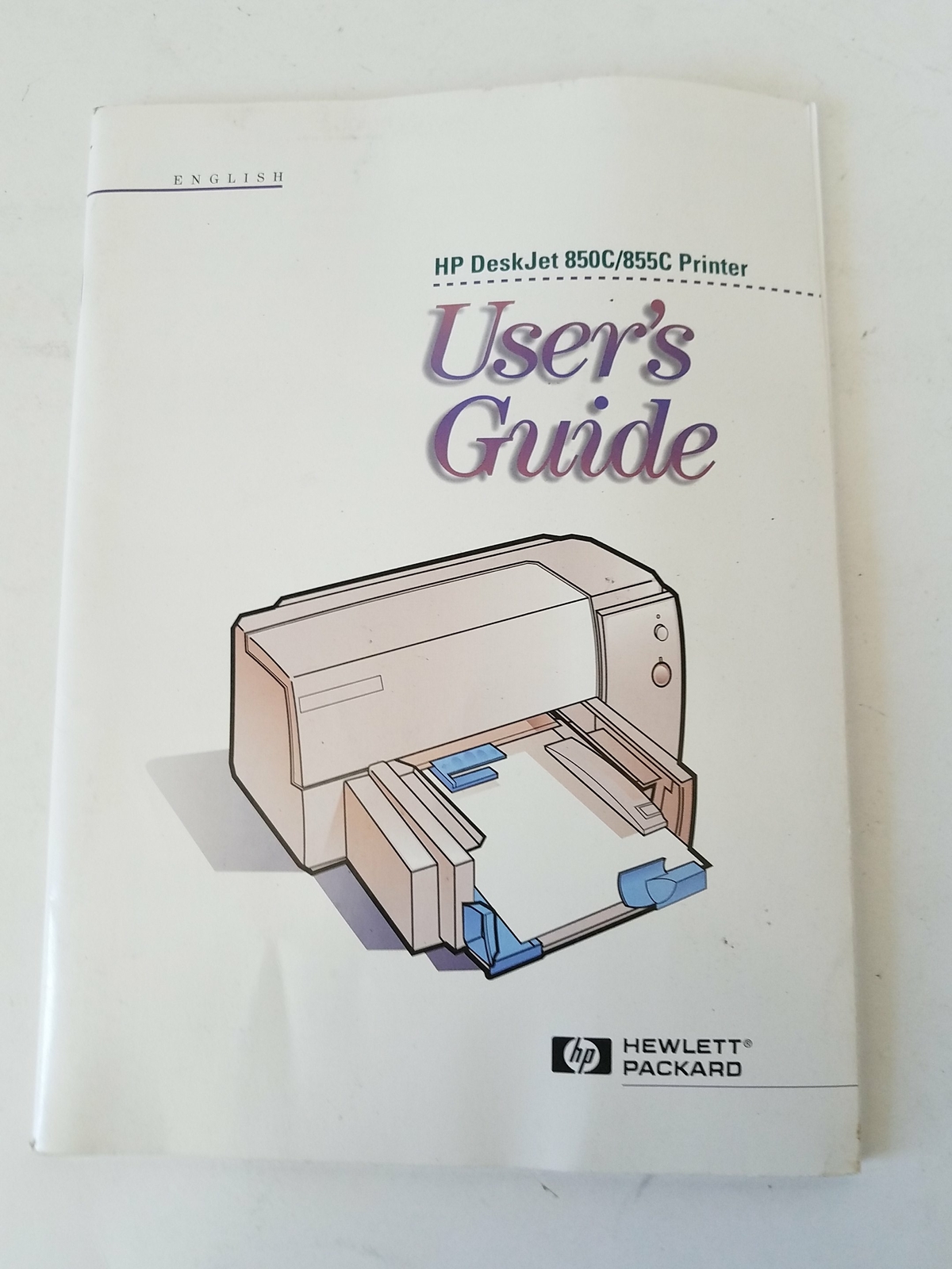 HP Hewlett Packard 850C/855C Printer User's Guide