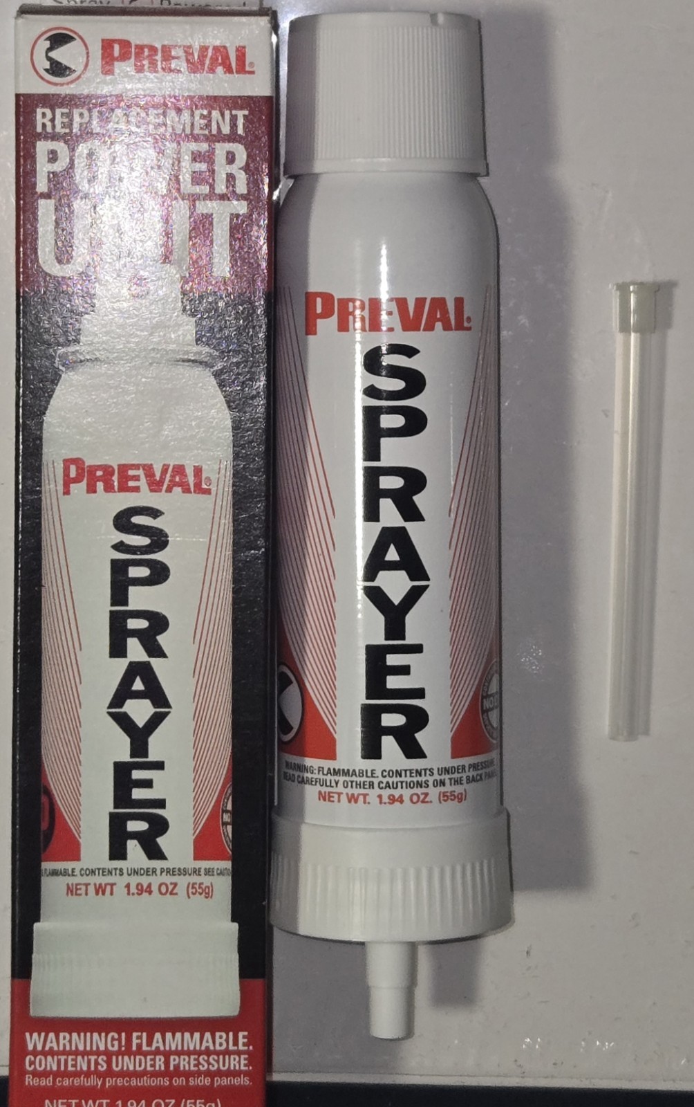 Preval 95-0268-08 Spray Gun Power Unit 1.94 oz - NEW