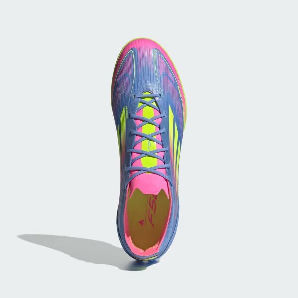 adidas F50 PRO TF Mens Turf Soccer Shoes Blue Fusion Lucid Lemon Pink IE1219
