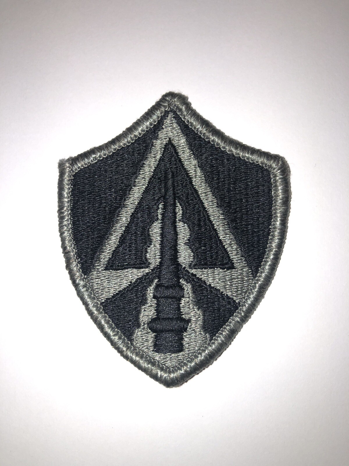 U.S. Army Space Command ACU ( No Hook & Loop Attach) Shoulder Patch