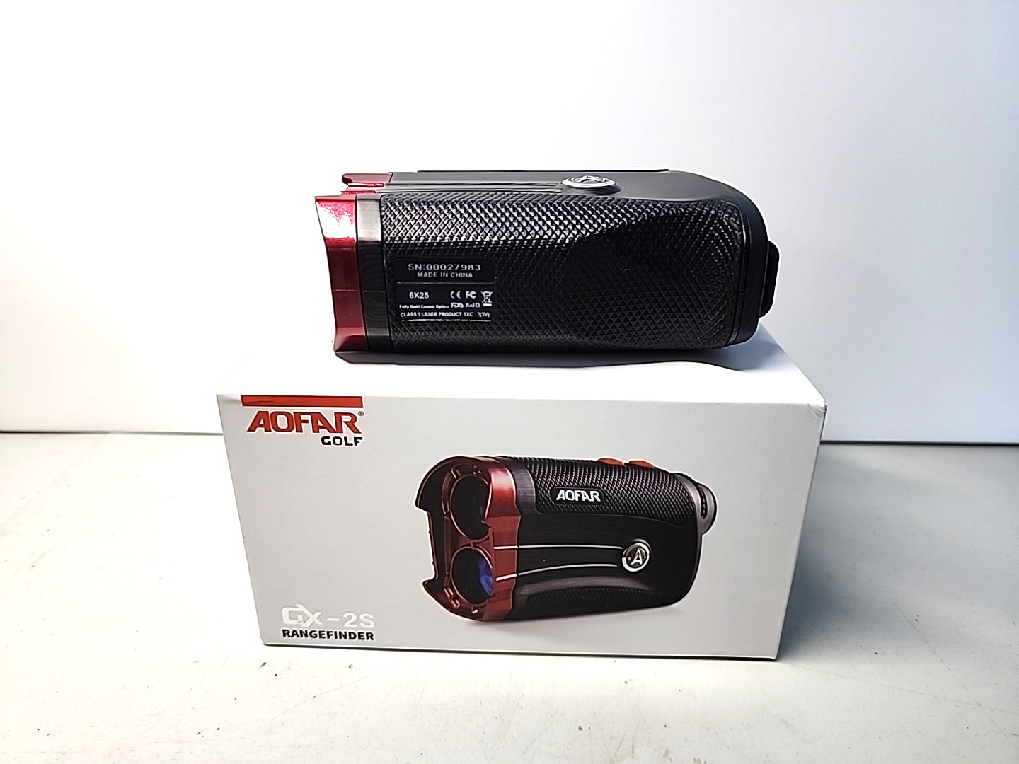 AOFAR GX-2S Rangefinder for Golf & Hunting with Slope & Angle Switch, Flag-Lock