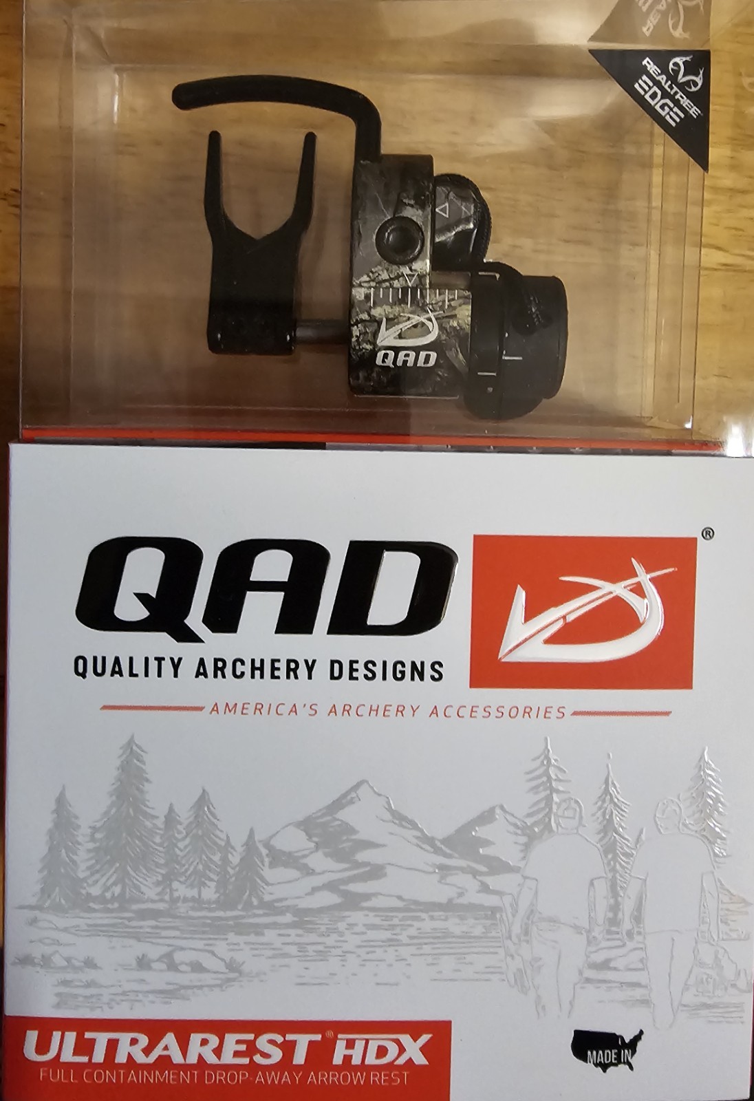 QAD HUNTER ARROW REST RH,  HDX  REALTREE