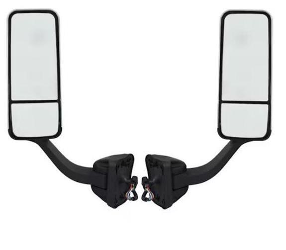Heated Chrome Door Mirrors Pair For Freightliner Cascadia 2008-2017 LH+RH Side