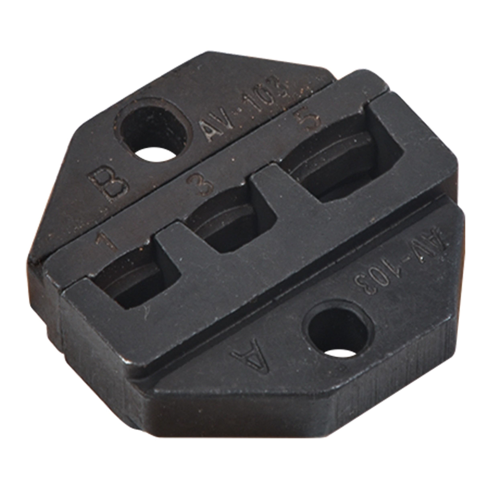 Wire Crimper Die Crimping Die Replaceable AWG17-10 Terminal for SN HS Crimpe